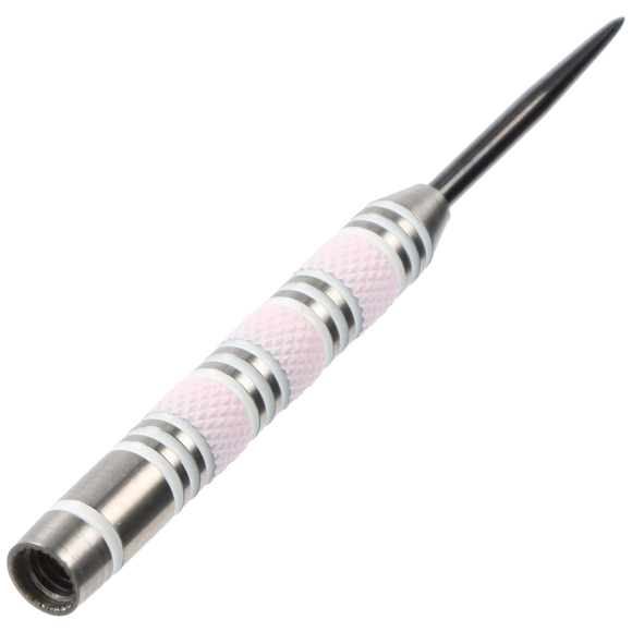 Steeldart Barrel 21 Gramm, rose silber weiß, 3 Stück, 3 image