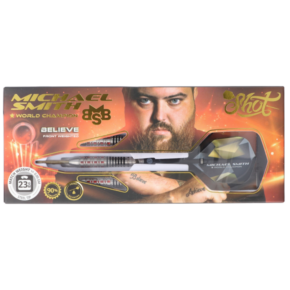 Michael Smith 2023 Steeldart, World Champion, Believe, 24 Gramm, 8 image