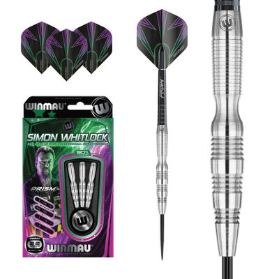 Winmau "Simon Whitlock Silver 90%" Steeldarts, Gewicht: 22