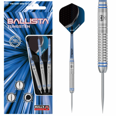 BULL'S Ballista Steeldarts, 70% Tungsten, Gewicht: 21