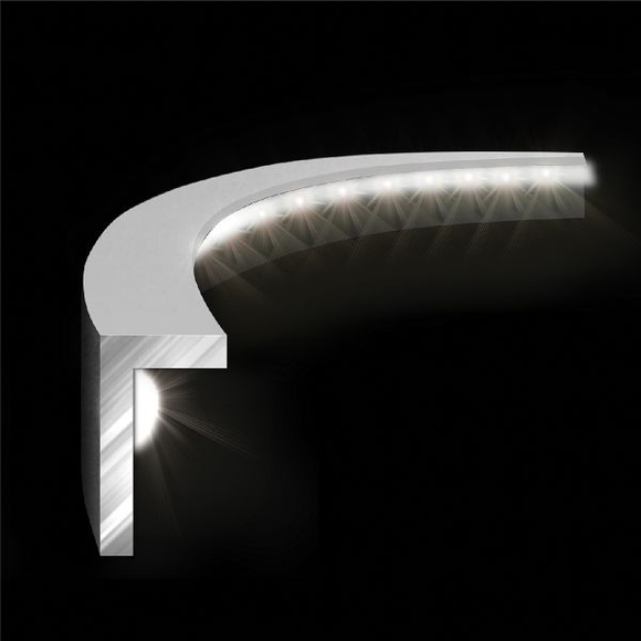 Winmau Bundle | PLASMA Light ICE 360° LED Beleuchtung + Surround, 5 image