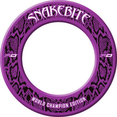 Red Dragon Peter Wright Snakebite World Champion Dartboard Surround