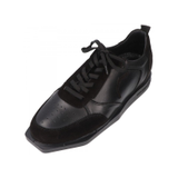 Der perfekte Dartschuh in Leder, schwarz, Gr. 43