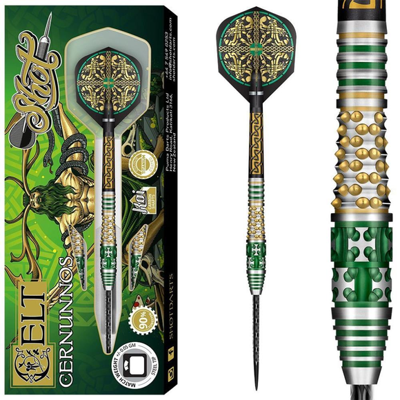 Shot Celt Cernunnos Steeldarts, Gewicht: 25g