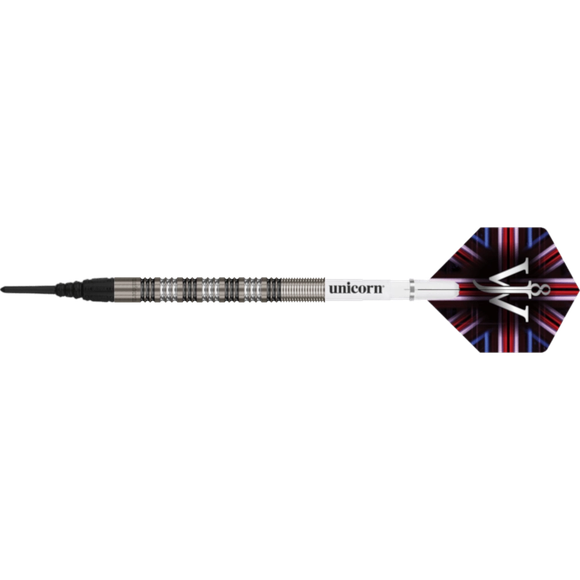 Unicorn James Wade  Phase 2 Premier Softdart 90%, Gewicht: 18g