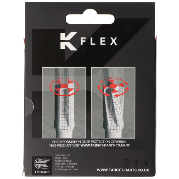 Target K-FLEX NO.6 Flight, schwarz, medium, 33mm, 10 image