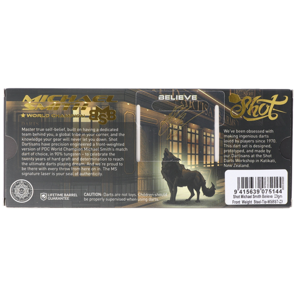 Michael Smith 2023 Steeldart, World Champion, Believe, 24 Gramm, 9 image