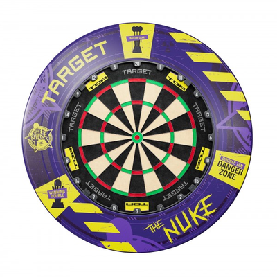 Target Luke Littler World Champion 2025 Dartboard Surround mit Target Tor Dartboard, World Champion