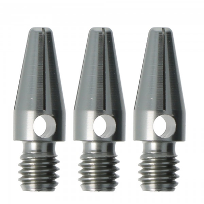 Dartschaft Aluminium, kurz, eloxiert, 20mm, 3 Stück