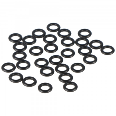 Clic O-Ring Schaftgummiringe, 30 Stück, Durchmesser ca. 0,5cm