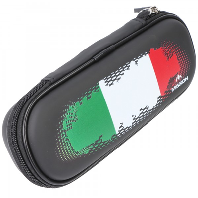 Dartcase Darttasche EVA, schwarz mit Italien Flagge