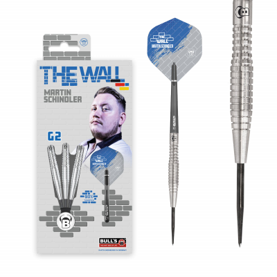 Bull's Martin Schindler Generation 2 90% Tungsten Steeldarts, Gewicht: 21 Gramm