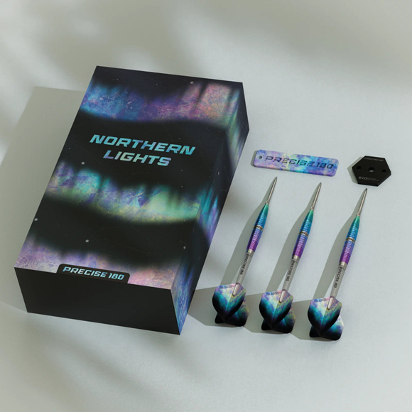 Precise180 Northern Lights Steeldarts, Gewicht: 24, 4 image