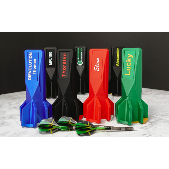 DIEVOLUTION DartCase 3.0 - Dartpfeiltasche / Dartcase / Aufbewahrung für 3 Darts, 5 image