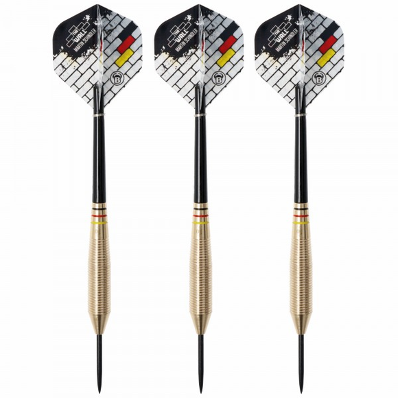 Bulls Martin Schindler Natural Brass Steeldart, The Wall, Natural Brass