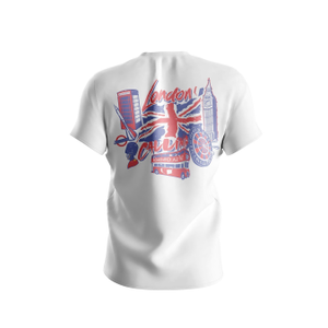 Shirt, STEELIKONE, London calling Edition II, Farbe: Weiß, Größe: S