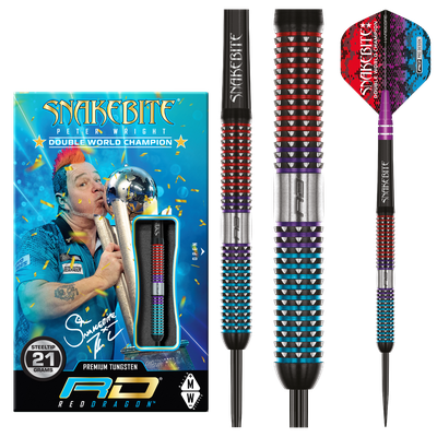 Red Dragon Peter Wright Spirit - Steeldarts, Gewicht: 21g