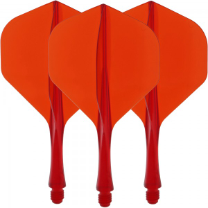 Caliburn SUP integrierte Dart Flights, No2, rot klar