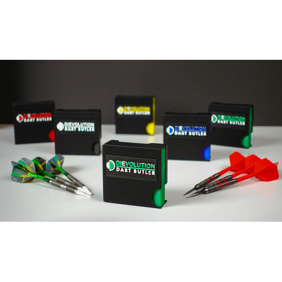 DIEVOLUTION DartButler 1.0 - Dartsbox/ Zubehörbox/ Aufbewahrung für Dartzubehör, 5 image