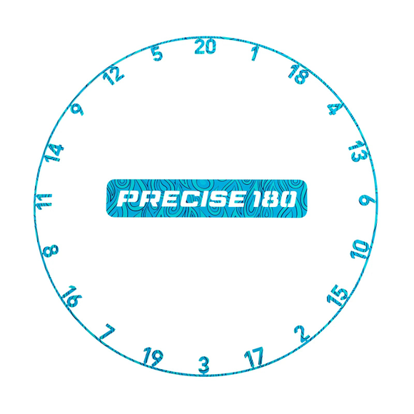 Precise180 | OnePiece Lasercut Number Ring | Element Water, Farbe / Coating: Element Water, 2 image