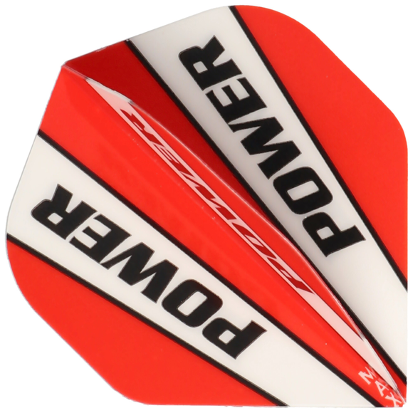 Power Max Flights, 150 Mikron, Ausführung rot/weiß, 2 image