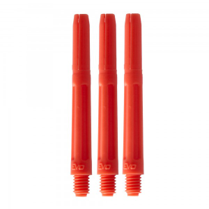 EVO Schaft Polyester, 43mm, rot, 3 Stück
