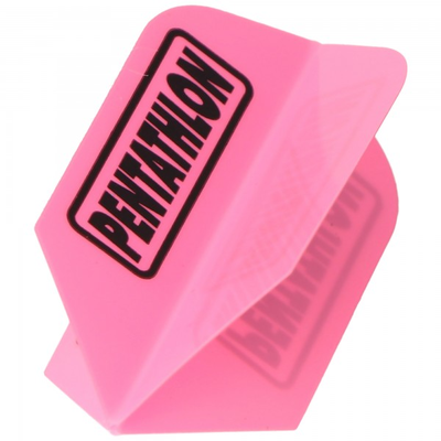 PENTATHLON Slim-Form, neonpink mit schwarzem Aufdruck HD100