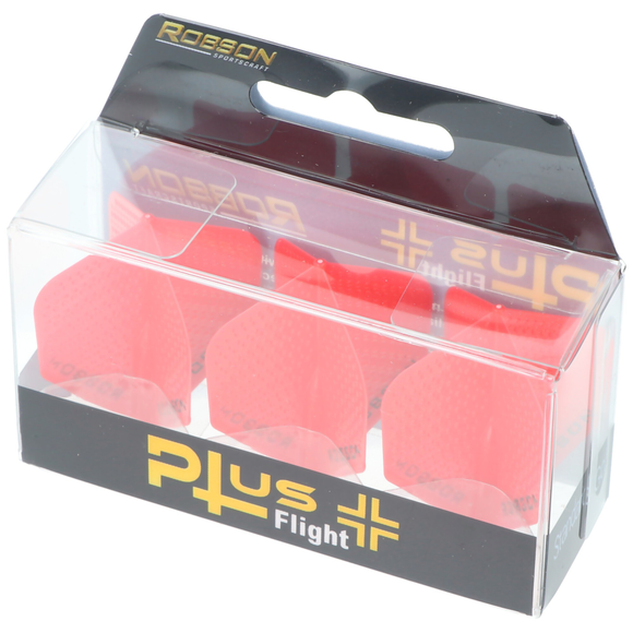 ROBSON PLUS DIMPLED RED NO.2 DART FLIGHTS, 7 image