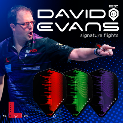 L-Style - Signature Flights - David Evans - EZ - Standard, Farbe: Grün