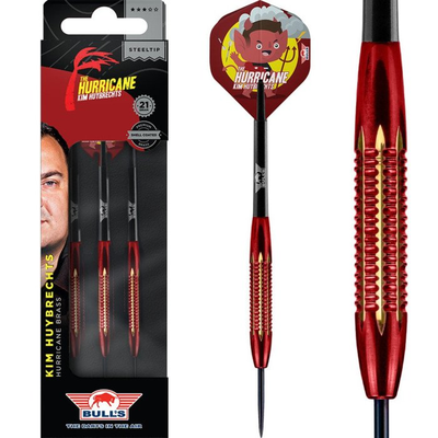 ​Bull's Kim Huybrechts Hurricane Shell Coated Brass 21 g Steeldarts
