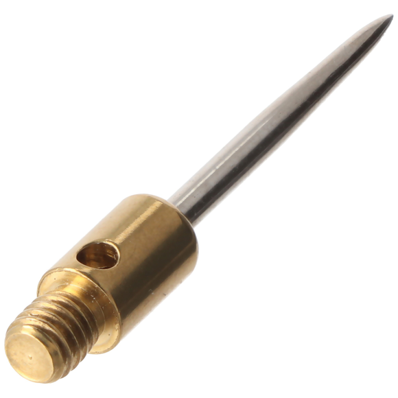 XQMax Conversion Points, Steeldartspitzen, Flat Nose, Brass, silber, 3 Stück, 2 image