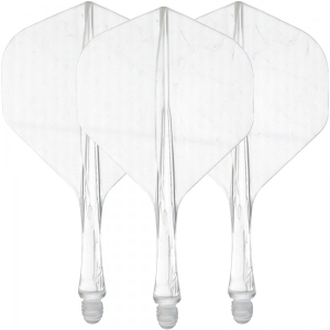 Caliburn SUP integrierte Dart Flights, No2, transparent