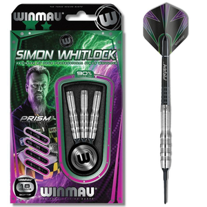 Winmau Simon Whitlock Silver Softdarts, Gewicht: 18 Gramm
