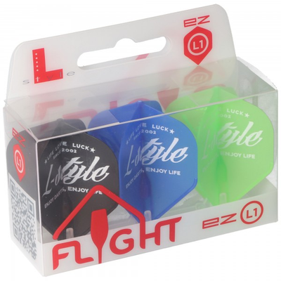 L-Style Flight L1 EZ Vintage Logo, Type A, Color: Mix
