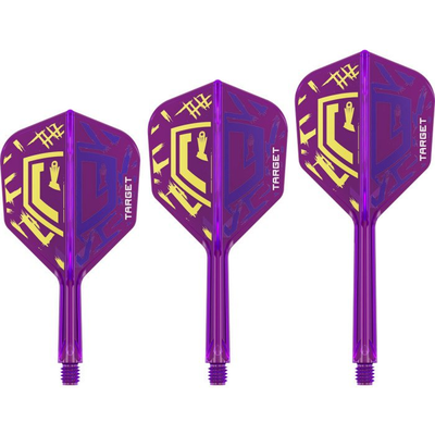 Target K-Flex Luke Littler World Champion Edition, Flight Form: Standard / No2, Shaft Länge: Short