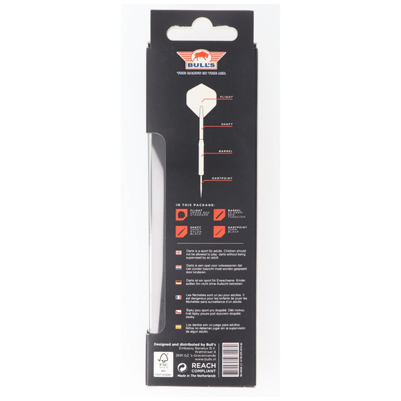 Bull's Smoke Red A, Steeldart, 90% Tungsten, 23 Gramm, 6 image