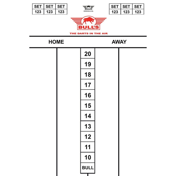 BULL'S NL Dart Domus Professional Set Dartboard Lumo Surround Light System Set Dartscheibe incl. 2 Dartsets, 7 image