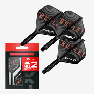Target K-Flex Flight / Shaft System NO2 - Stephen Bunting, Länge: Short