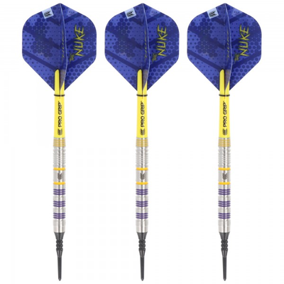 Softdart The Nuke - Luke Littler, 90% Tungsten, silber, 19gr