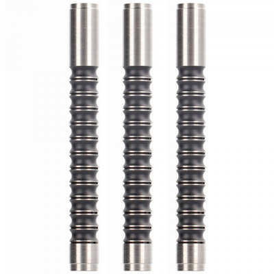 Barrel silber, schwarz, silber, 90% Tungsten, 54mm, 18 Gramm