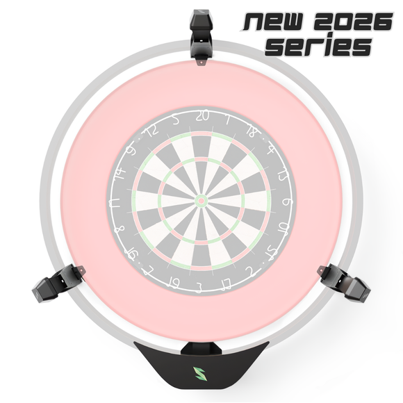 Scolia Home 2 Solo | 2026 Series | Vollversion für Winmau Plasma | Steeldart-Autoscoring-System, Home 2 Beleuchtung: ohne LED Ring, Home 2 Version: Vollversion (ohne Abo), Farbe: Schwarz