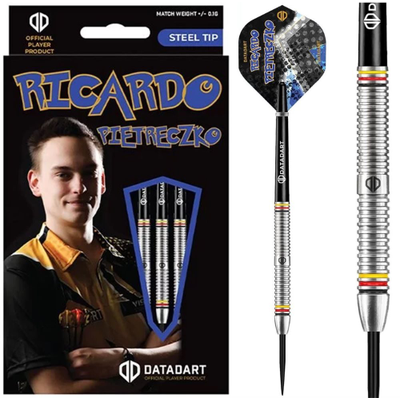 Datadart Ricardo Pietreczko Pikachu 80% - Steeldarts, Gewicht: 25g