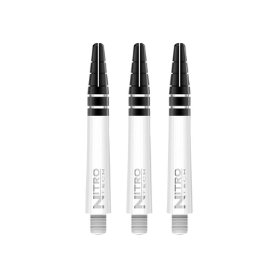 Red Dragon Nitrotech Shafts - Weiß, Länge: Short 36 mm