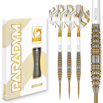 Red Dragon Paradym Darts Gold & Silver Torpedo, Gewicht: 23g