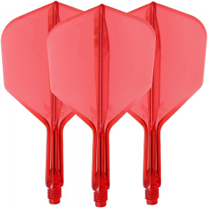 Target K-FLEX NO.6 Flight, rot, Short 19mm