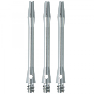 Aluminium Dart Shaft Gun Metal, Medium, 3 Stück