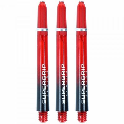 Supergrip Fusion Dart Shaft schwarz rot, medium, 47mm