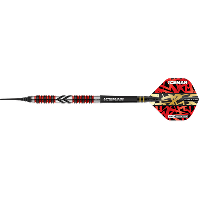 Red Dragon Gerwyn Price "Iceman" Firebird Softdart 90%, Gewicht: 20g