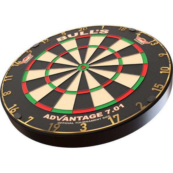 Bull's Advantage 701 Premium Dartboard mit goldenem Zahlenring, 3 image