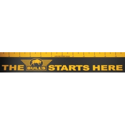 Abwurflinie Bull's THE STARTS HERE